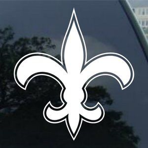 NFL New Orleans Saints vinyl decal stickers